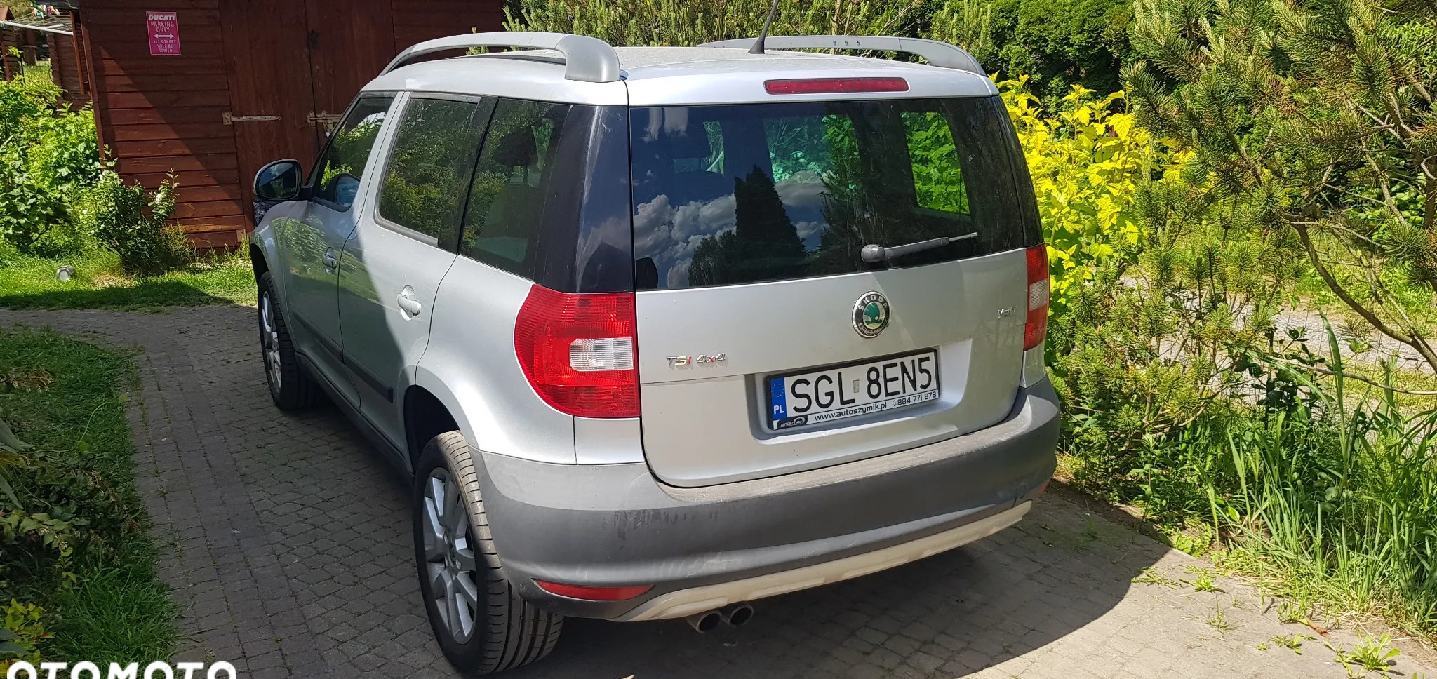 Skoda Yeti cena 16800 przebieg: 246241, rok produkcji 2010 z Gliwice małe 56